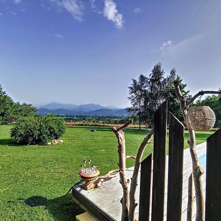 Maison d'hôtes La Roulotte Du Cagire - 4 Pers - Pyrenees à Villeneuve-de-Rivière Extérieur photo